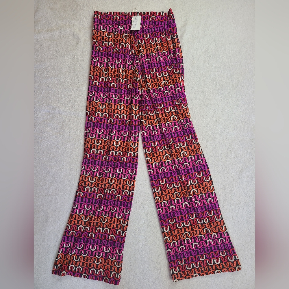 TRINA TURK Echo Swim Coverup Pants Size Medium NWT - Picture 2 of 3